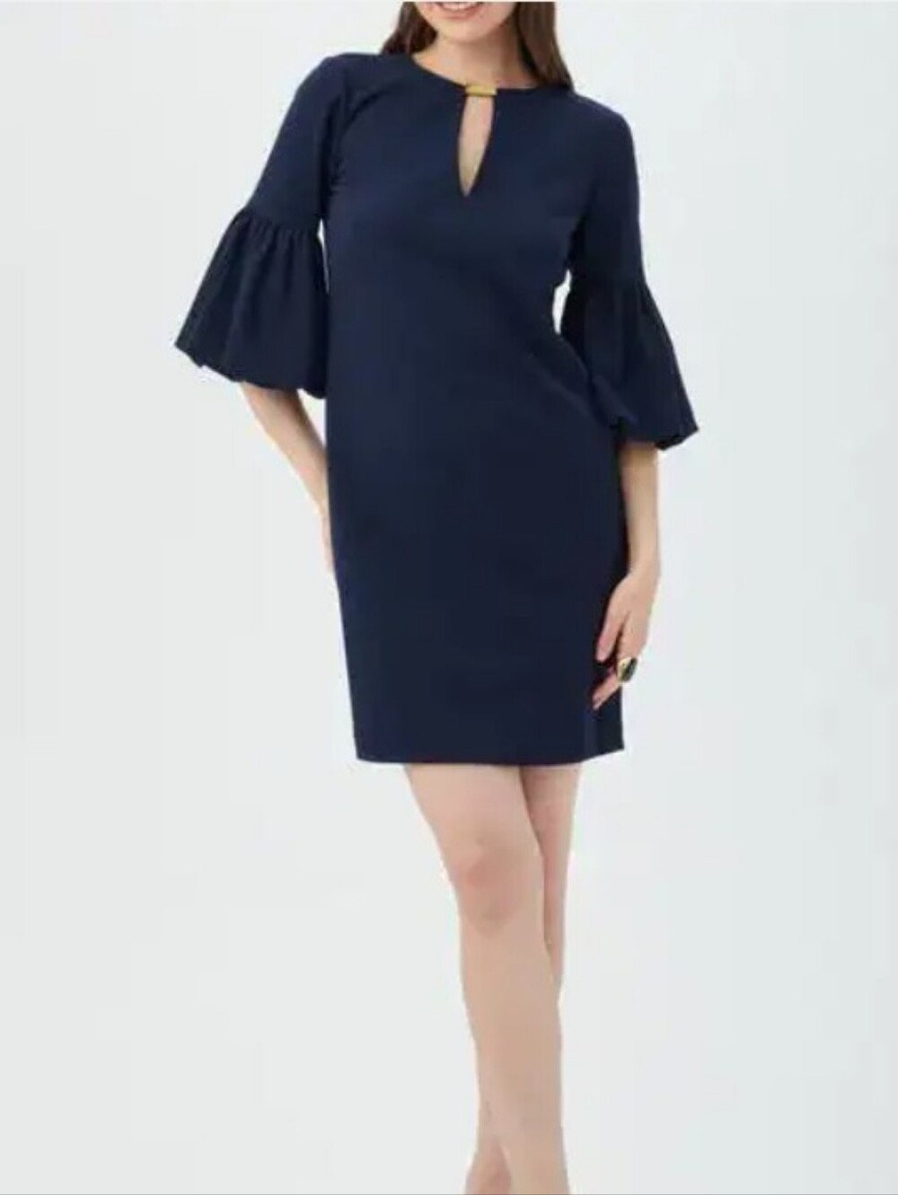 Trina Turk Redford Navy Dress Size 8 NWT